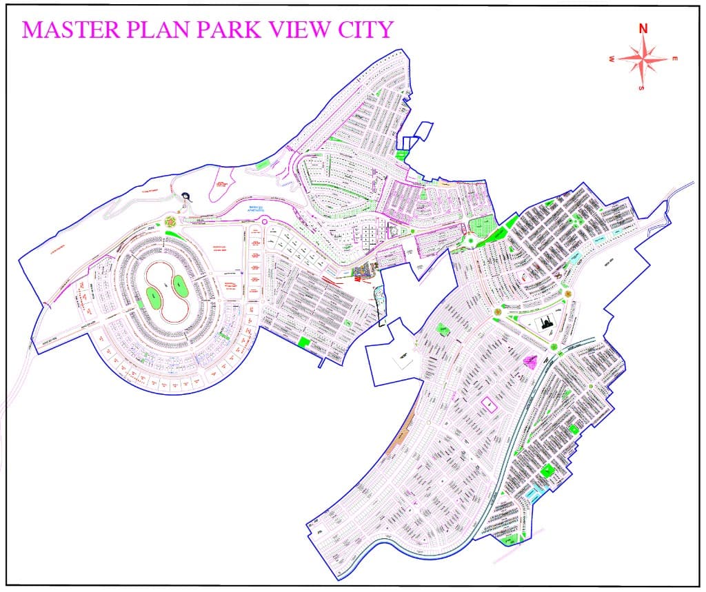 Park View City master plan